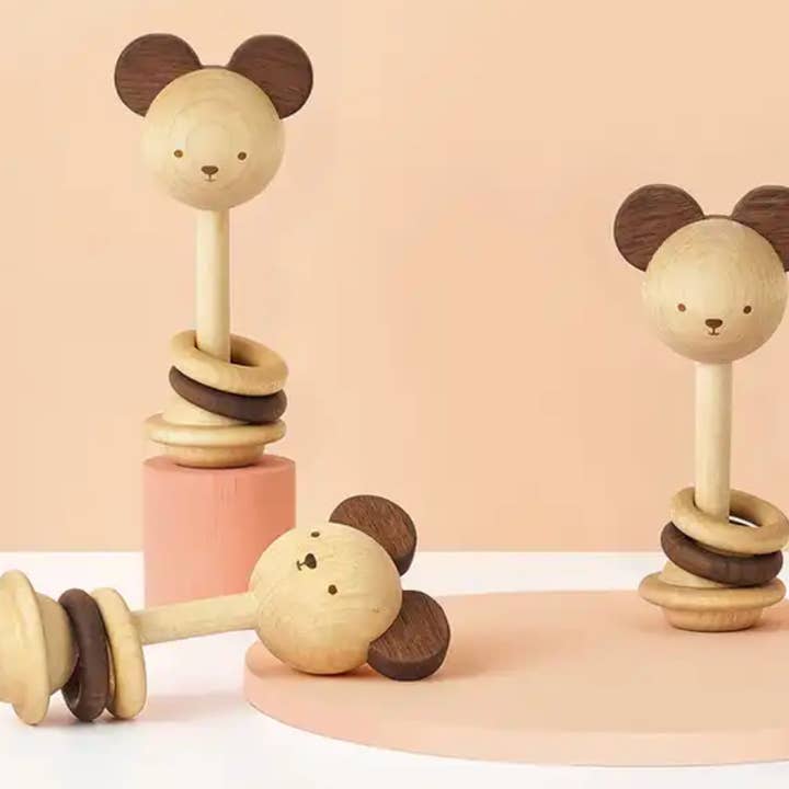 Wooden Rattle