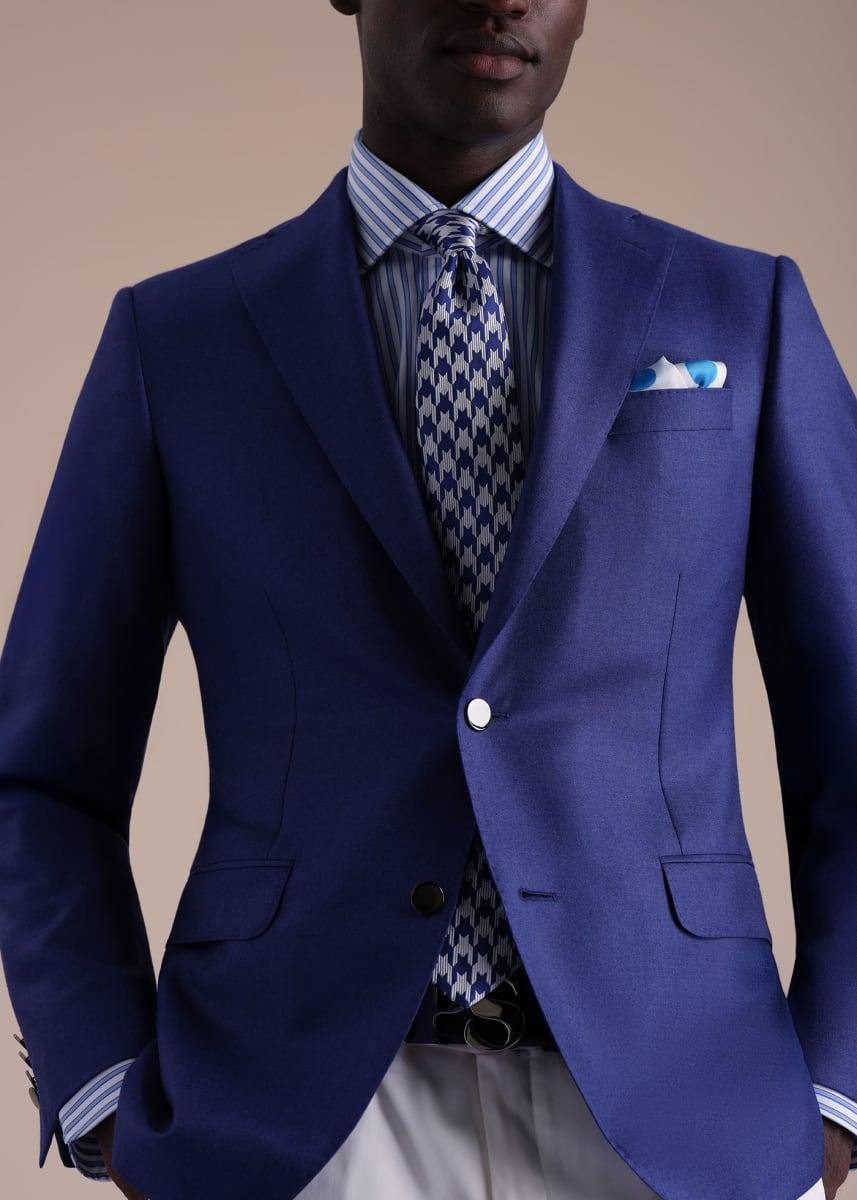 Striped Dress Shirt - Blue
