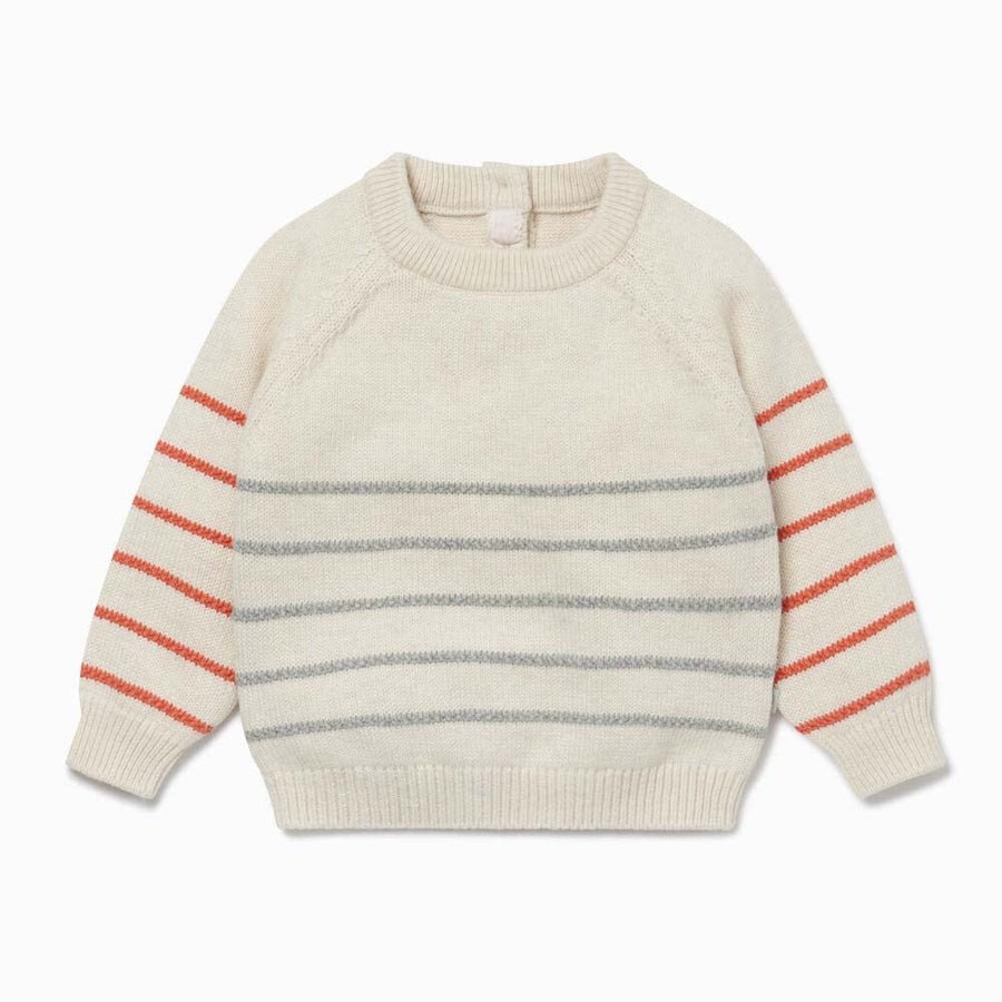 Knitted Stripe Sweater Sweaters Mori 