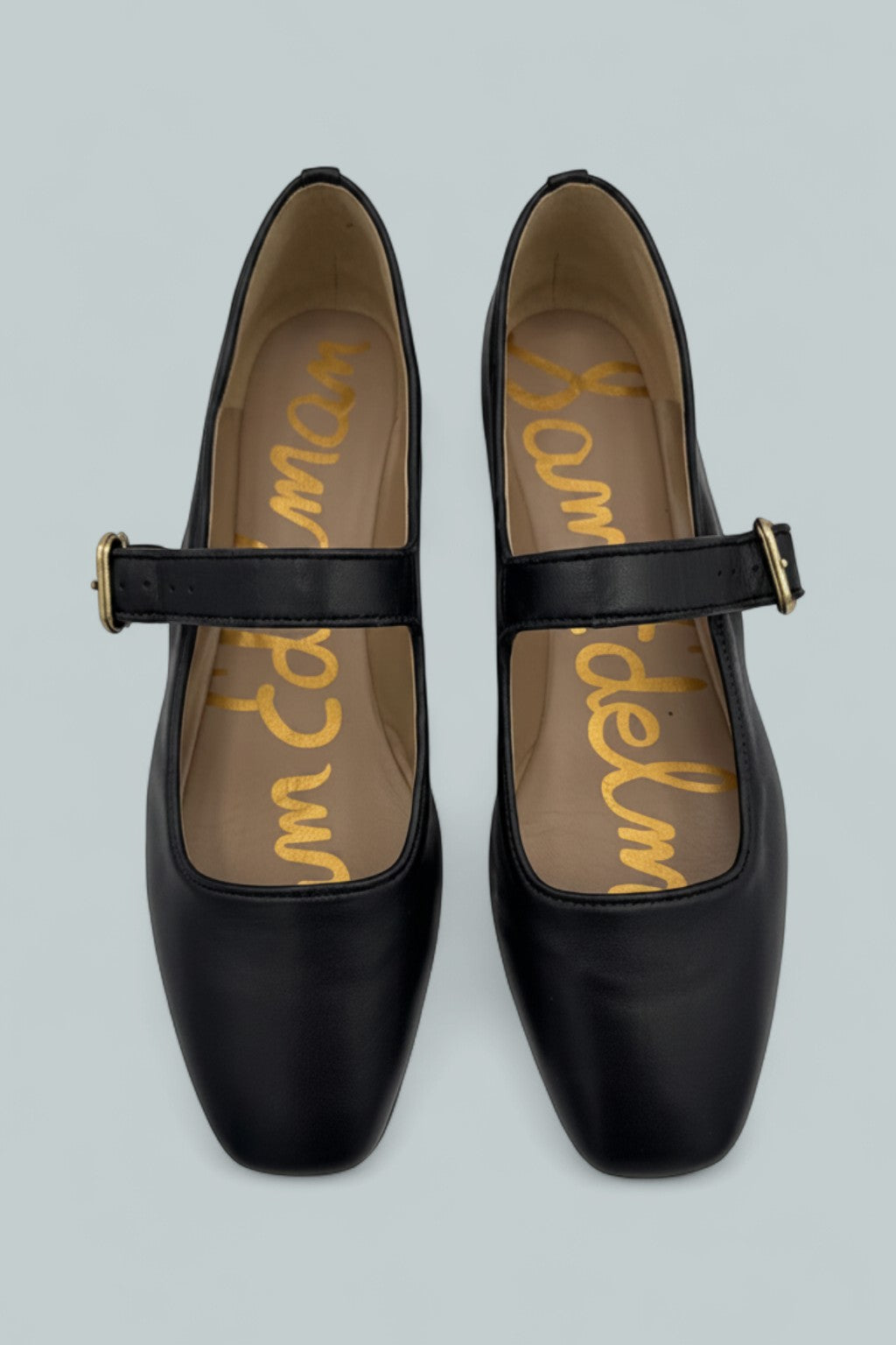 Michaela Mary Jane Flats - Black