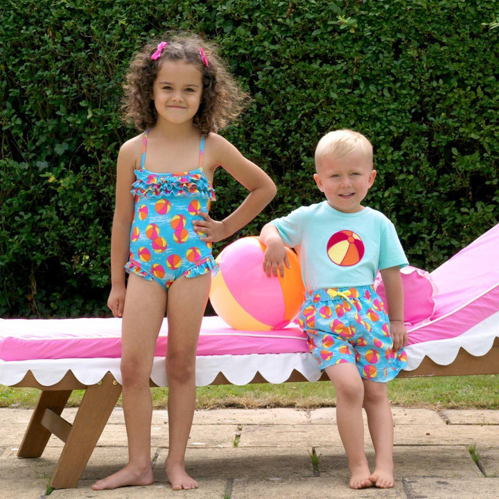 Beach Ball Applique T-Shirt