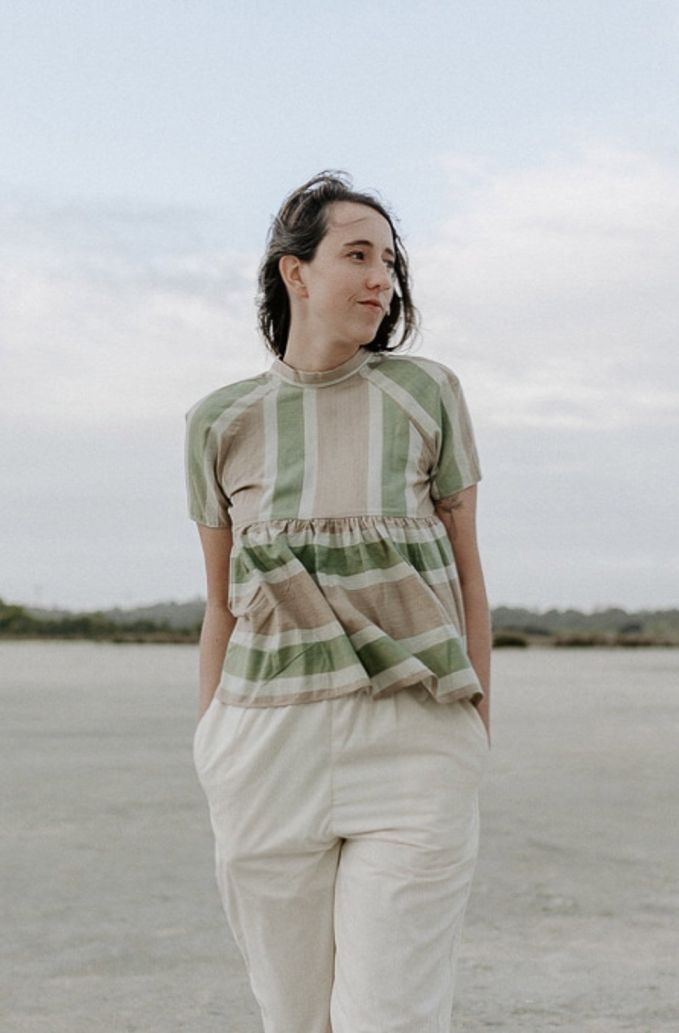 Tasmin Blouse - Rhubarb