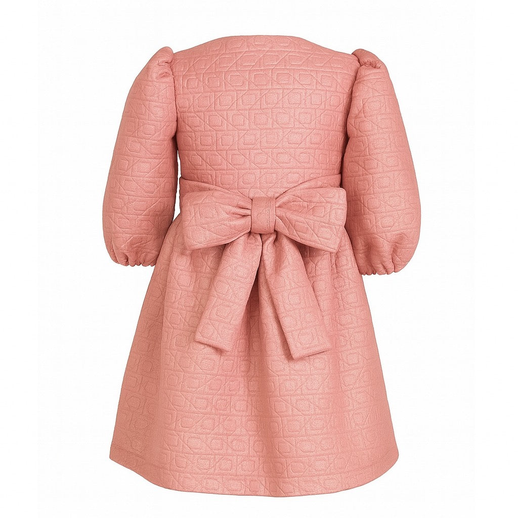 Pink Wrap Dress - Pink