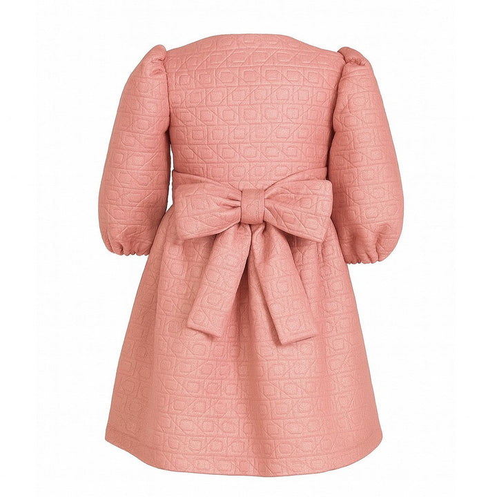 Pink Wrap Dress - Pink