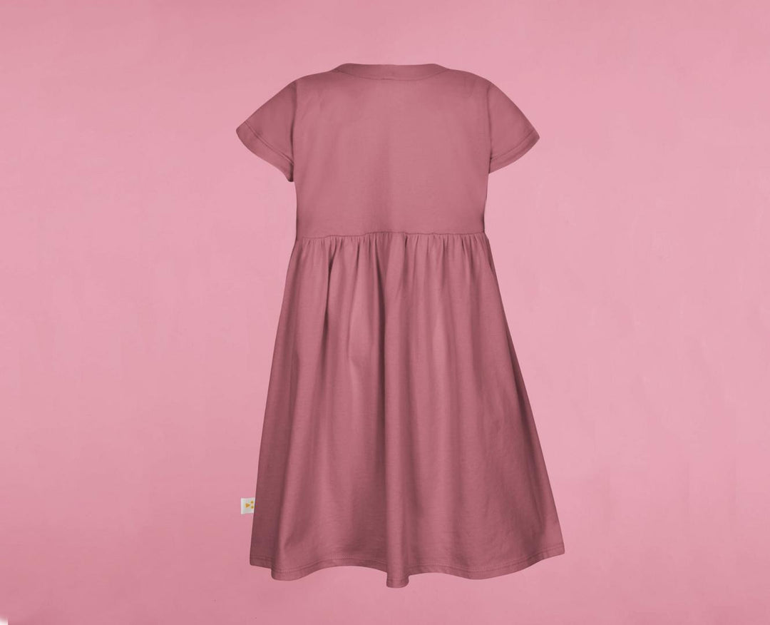 Organic Cotton Dress - Orchid