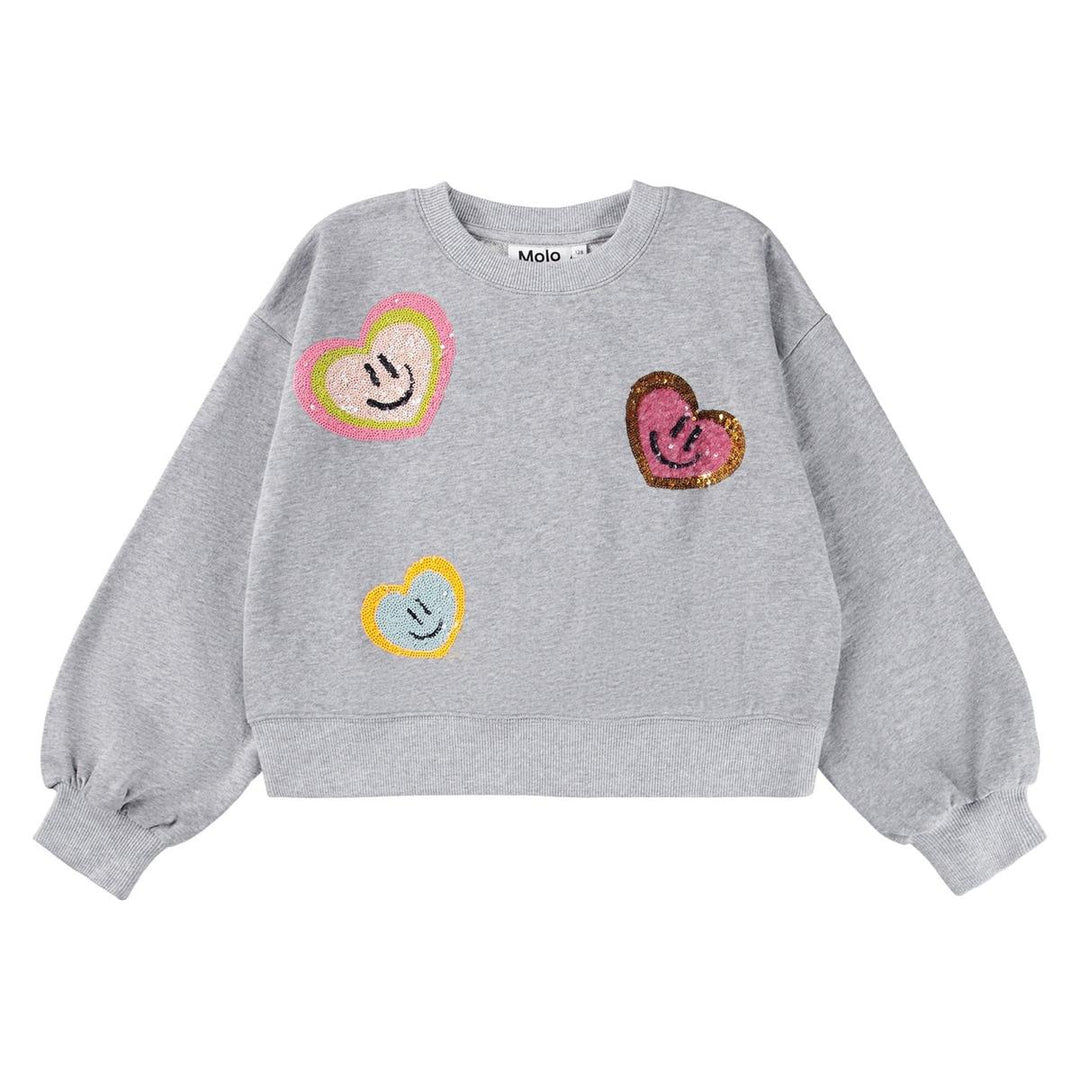 Miki Sweat Shirt - Grey Melange