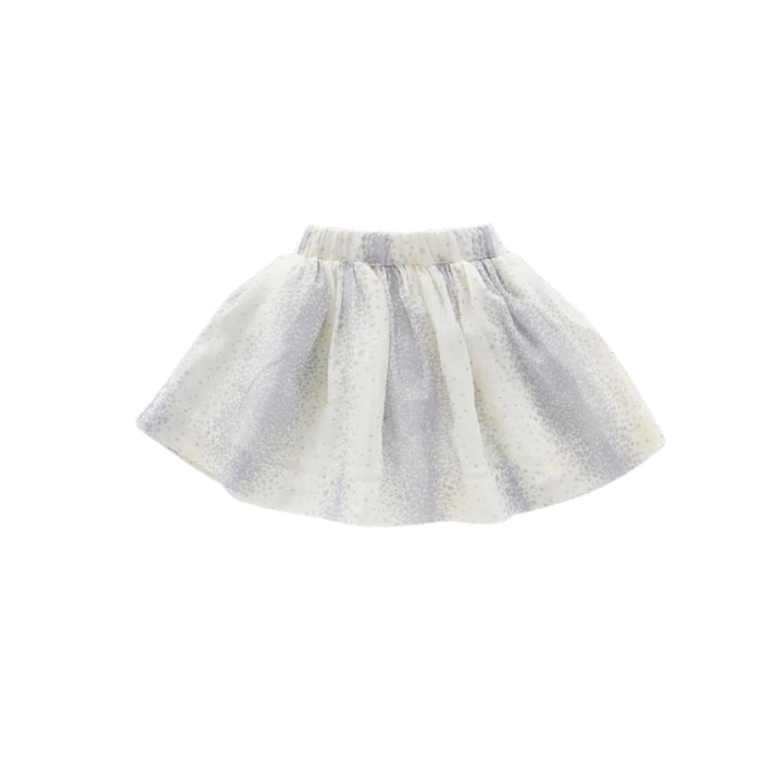 Layered Organza Skirt - Cream
