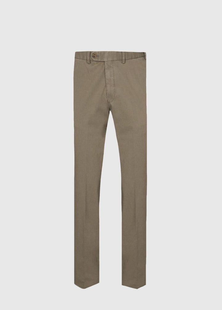 Cotton Stretch Newton Pant - Stone