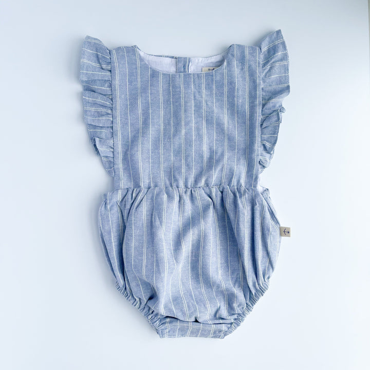 Kids Ruffle Sunsuit - English Manor