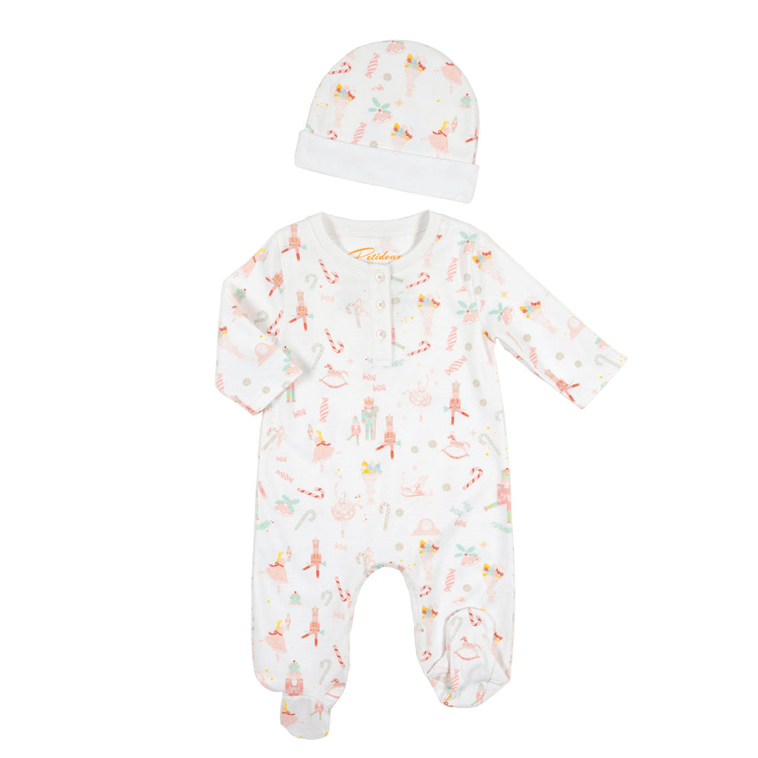Baby Onesie & Hat - Clara & the Sugar Plum Fairy