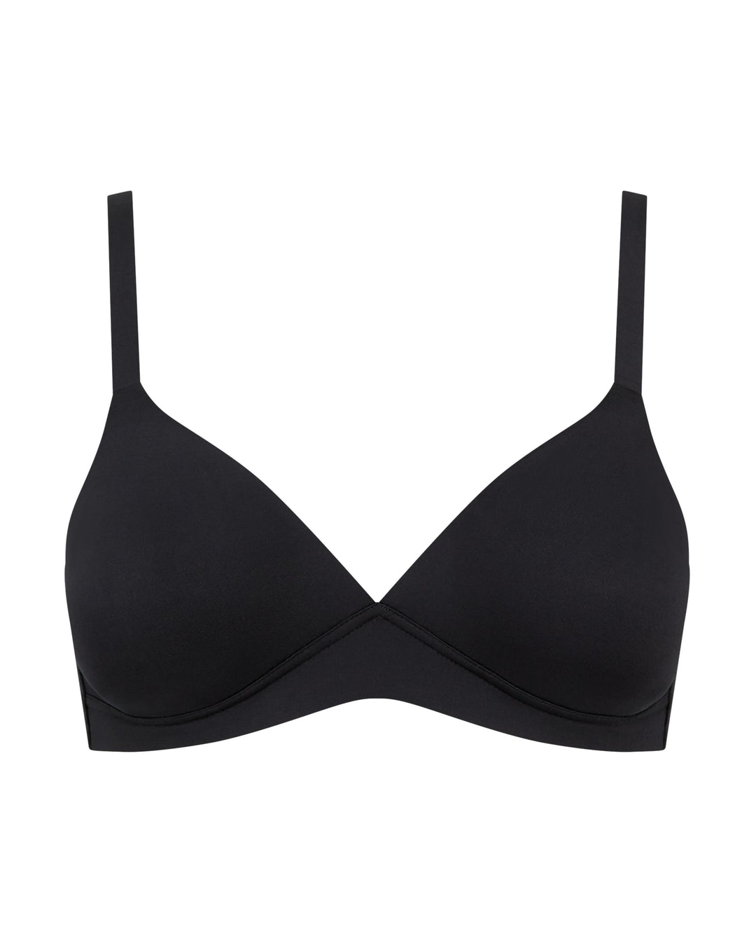 The Easy Does It Bralette Second Skin - Black