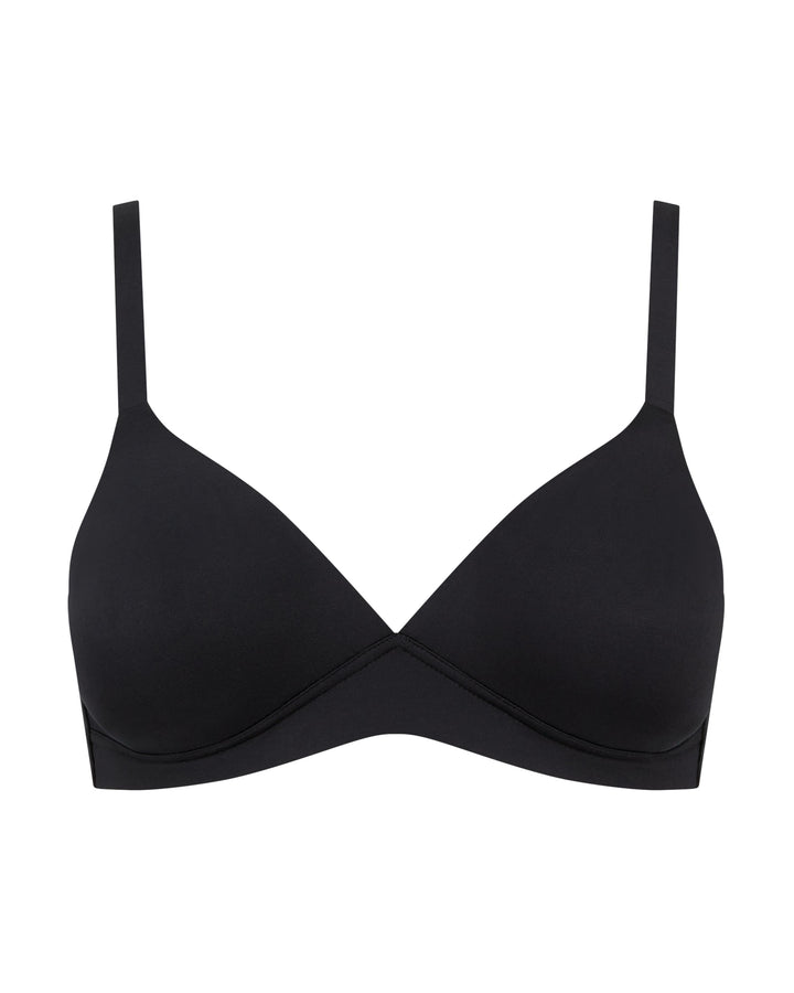 The Easy Does It Bralette Second Skin - Black