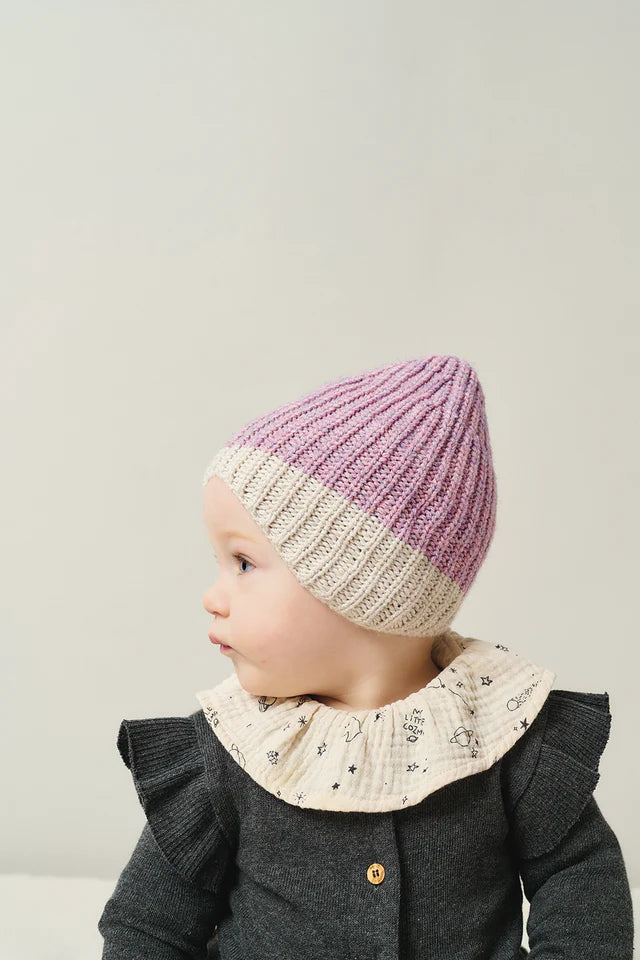 Soft Knit Flounce Baby Jacket - Dark Grey