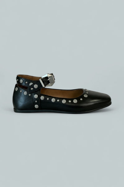 Mystic Mary Jane Flats - Black