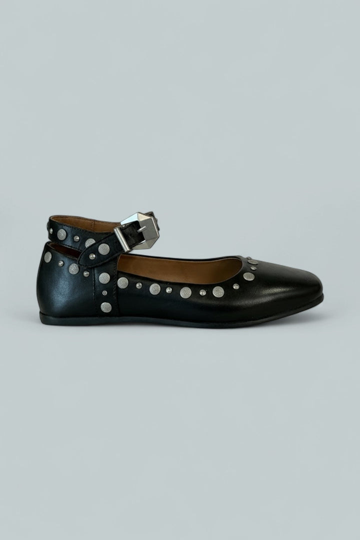 Mystic Mary Jane Flats - Black