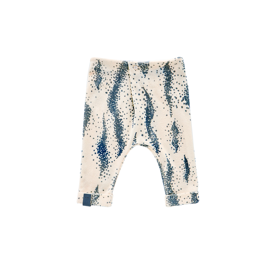 Baby Joggers with Front Pleat - Cream