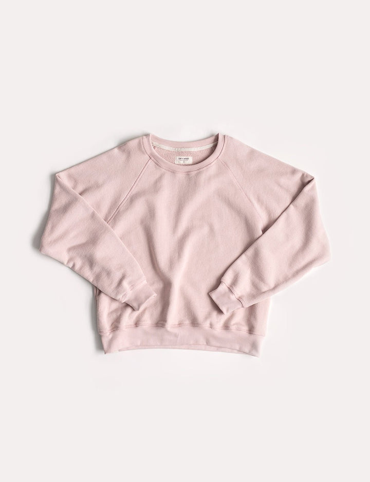 The Women's Crew Sweatshirt - Blush