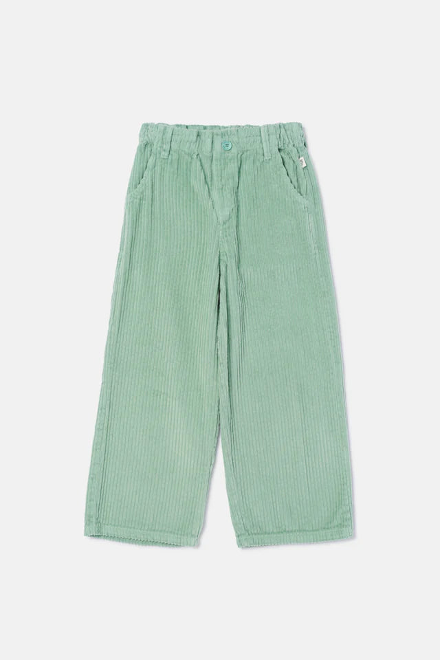 Organic Corduroy Pants - Green