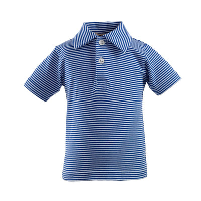 Striped Jersey Polo