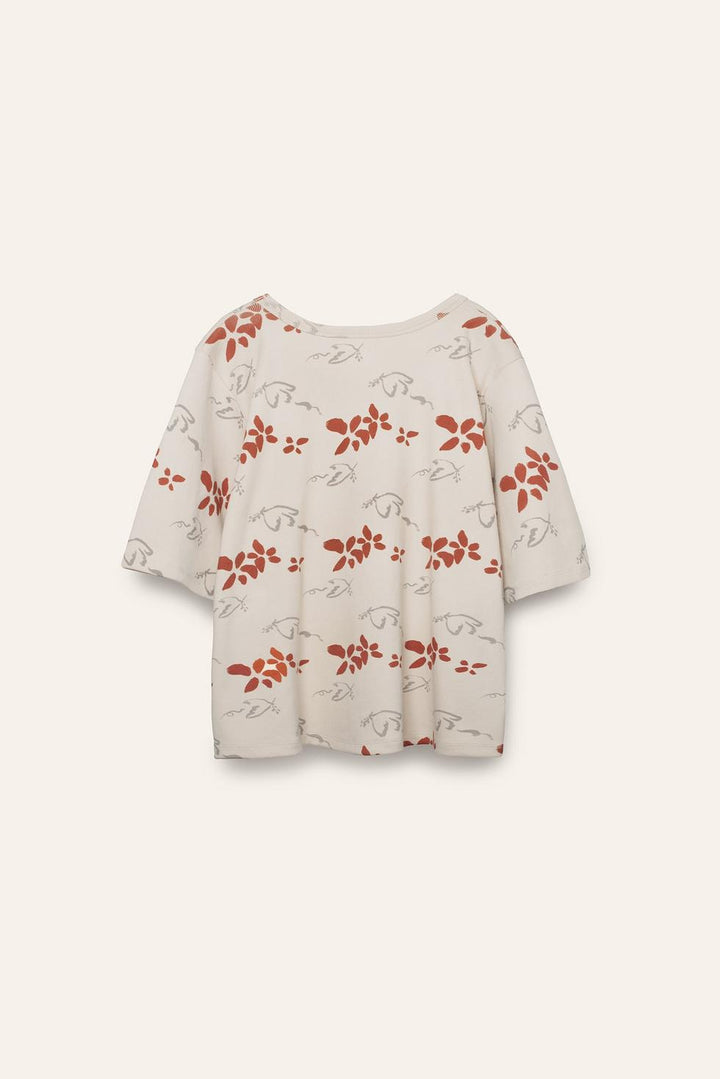 Women's Organic Pima Cotton Lounge Tee - Peace