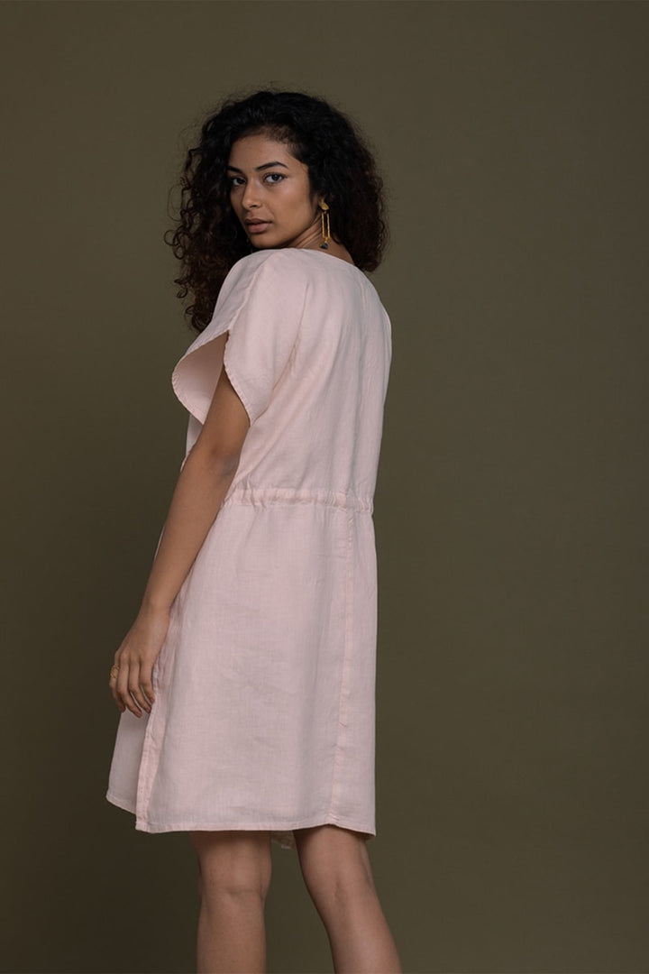August Breeze Kaftan Dress - Pink