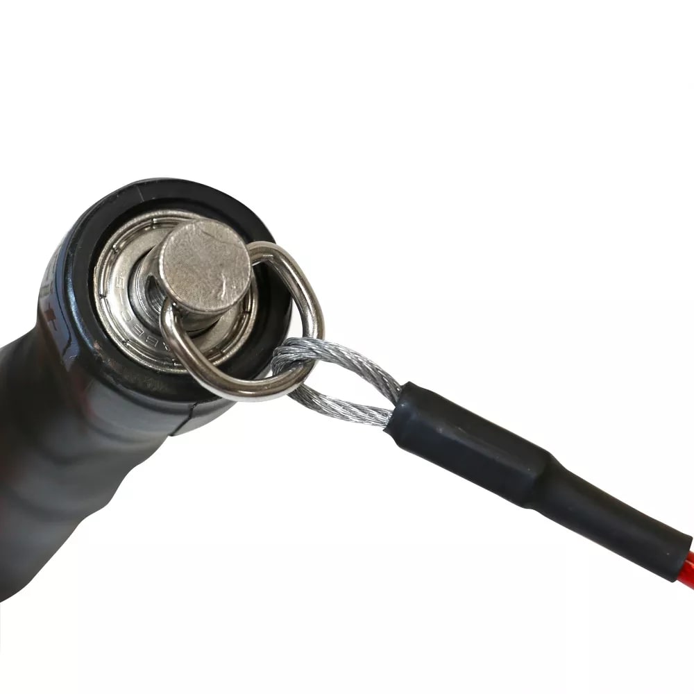 GoFit 9' Pro Cable Rope - Red/Black