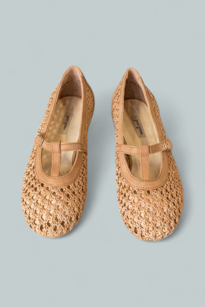 Women's Anabele Flats - Diva Royal Sisal Nubuk