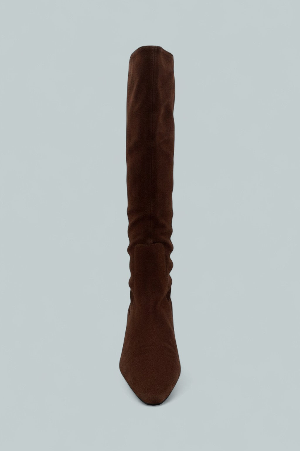 Wally Flat Boots - Mahogany Suede