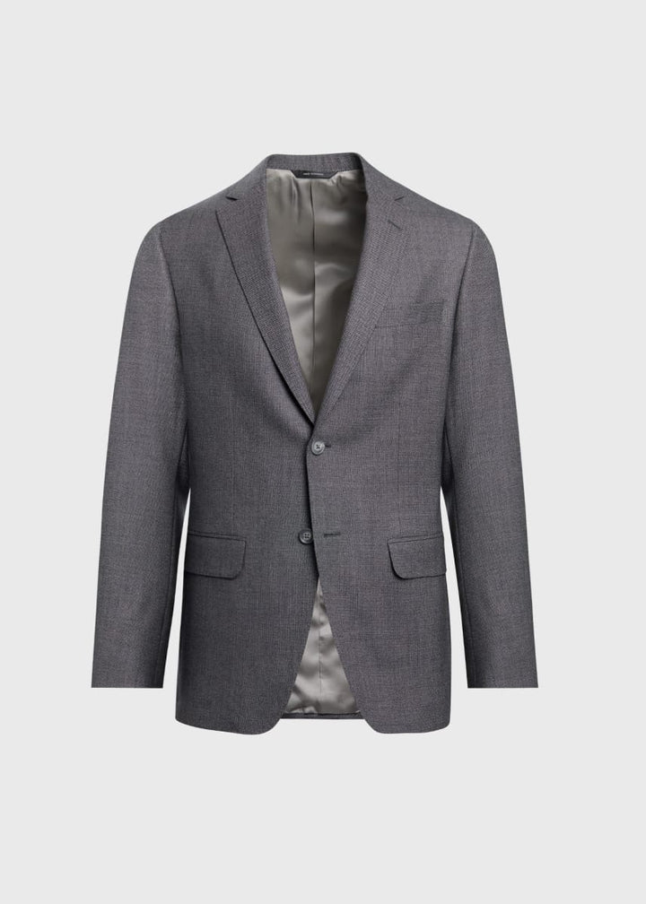 Nailhead Drake Suit - Grey