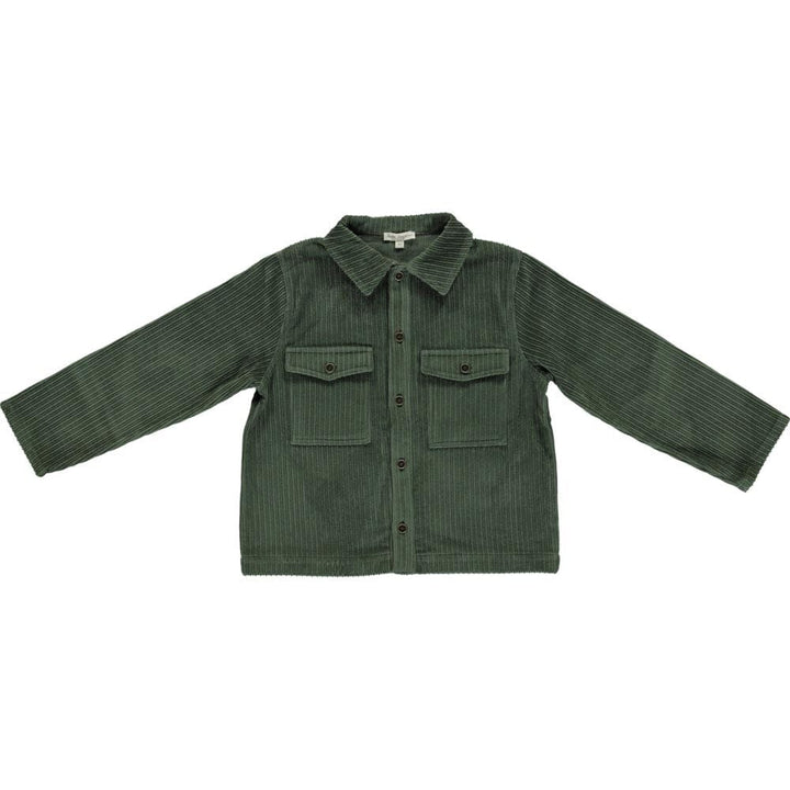 Leo Shirt - Forest Jackets Bebe Organic 