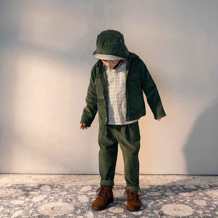 Leo Shirt - Forest Jackets Bebe Organic 