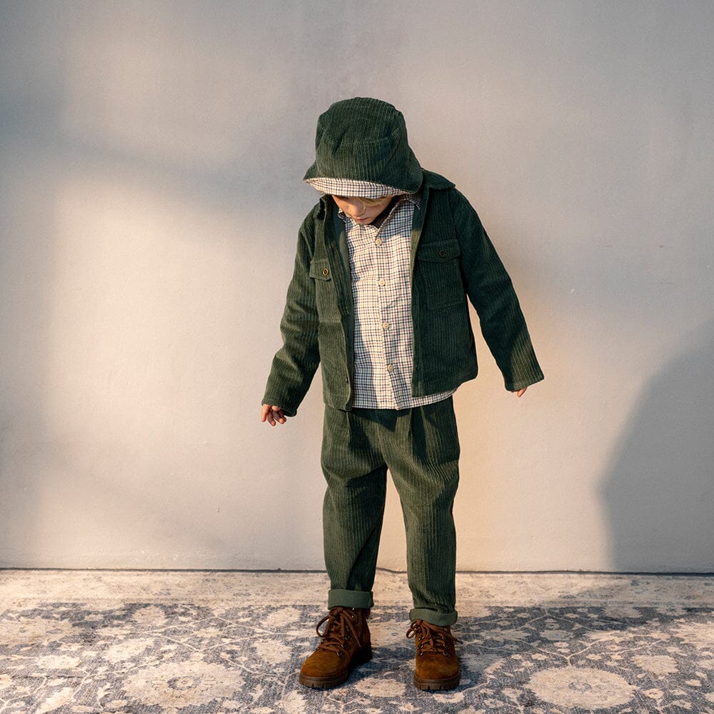 Leo Shirt - Forest Jackets Bebe Organic