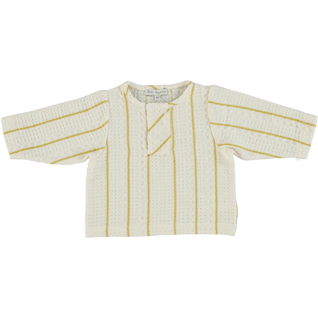 Levi Shirt - Lime Stripe