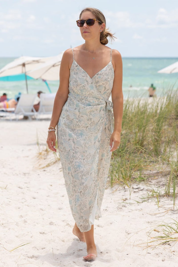Strappy Wrap Dress - Lily Love