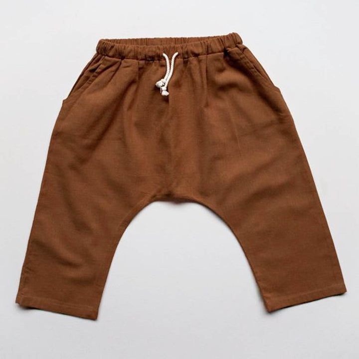 The Linen Trouser - Rust Pants The Simple Folk 