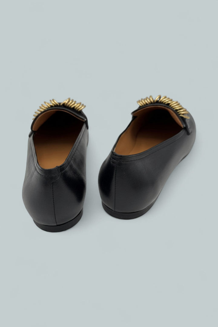 Leather Loafers - Black