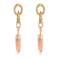 18k Gold Tear Drop Earrings