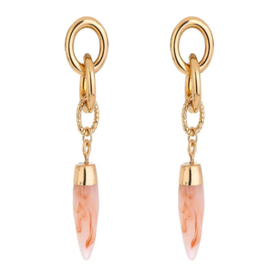 18k Gold Tear Drop Earrings