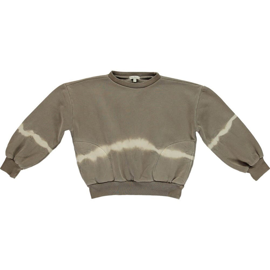 Tie Dye Sweatshirt - Coffee Sweatshirts Bebe Organic 