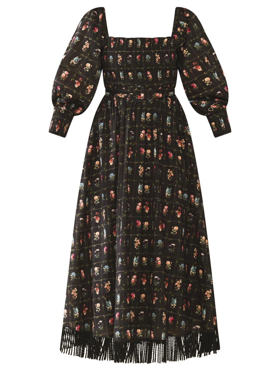 Jocelyn Dress - Florence Black Floral