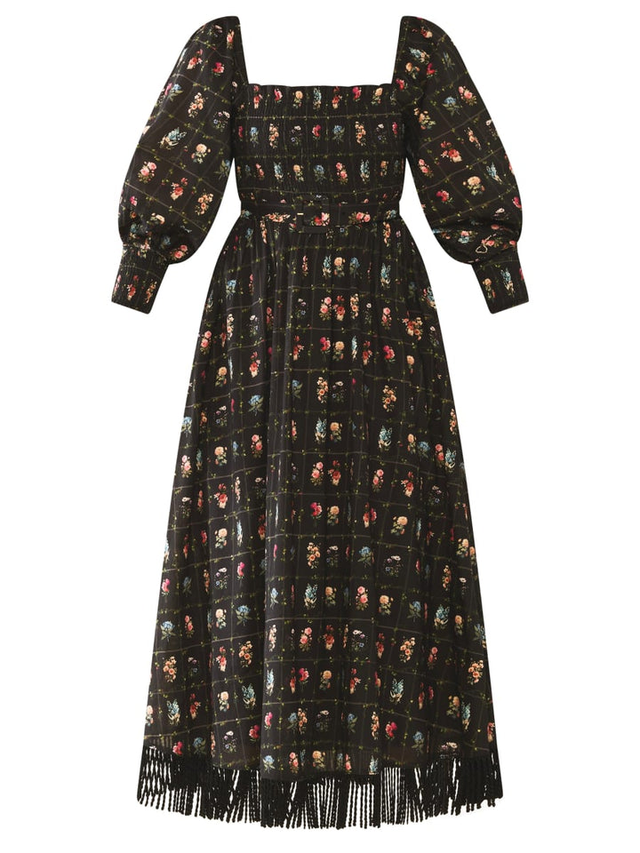Jocelyn Dress - Florence Black Floral