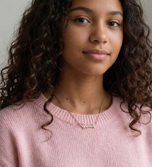 Love Yourself Necklace - Rose Gold