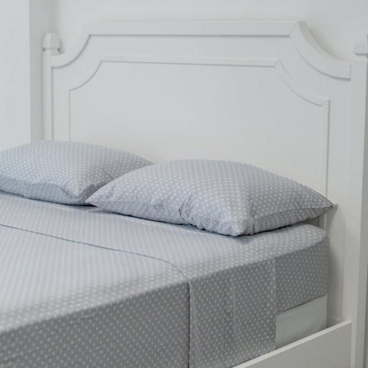 Pillow Case - Stars Grey