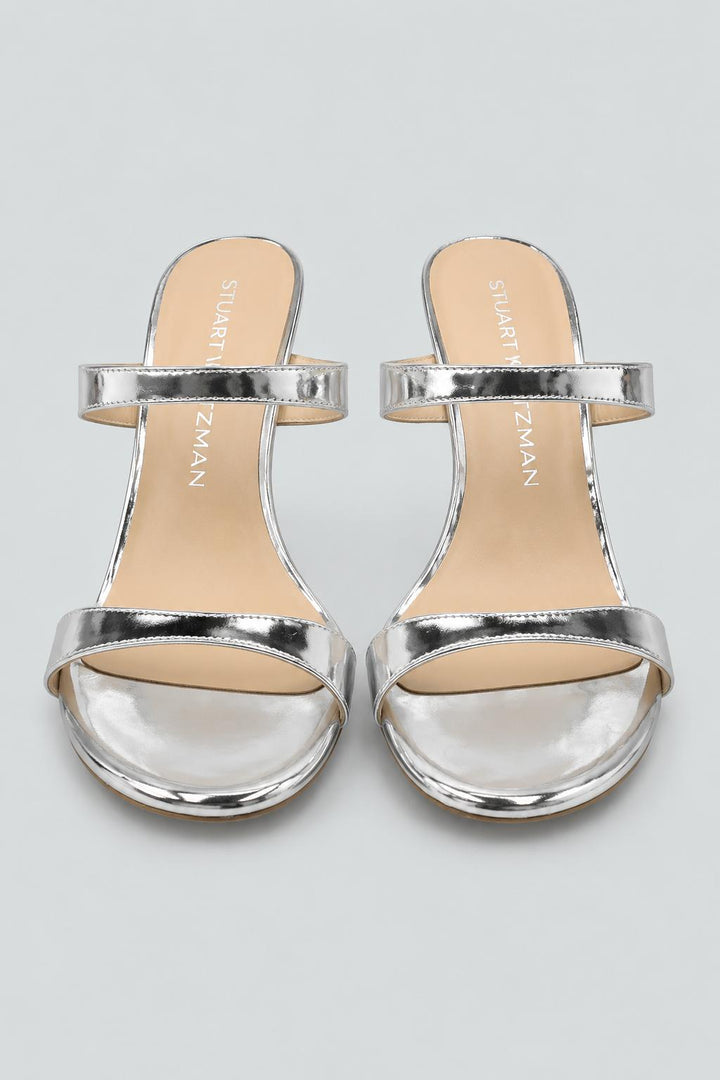 Women's Nudist Slide 85 Sandals - Silver