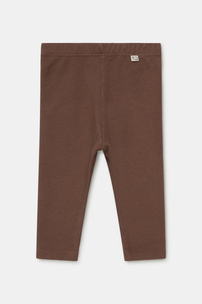 Organic baby leggings - Brown