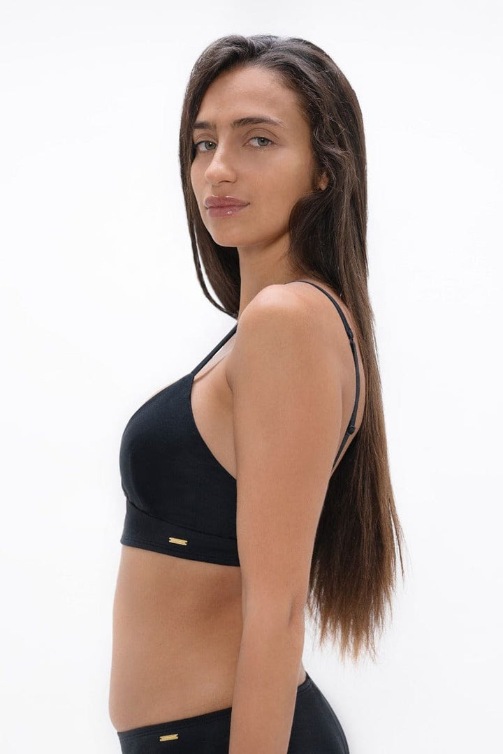Paris Skincaring Essential Bra Top - Black Sand