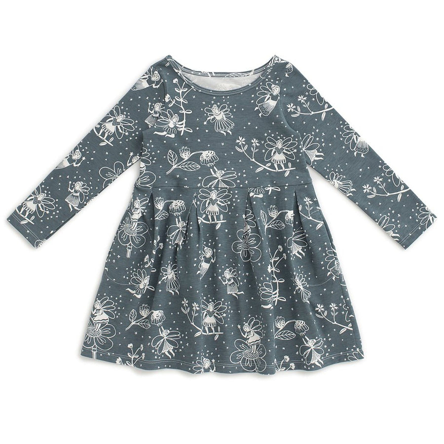 Madison Dress - Fairies Teal Dresses + Skirts Winter Water Factory 