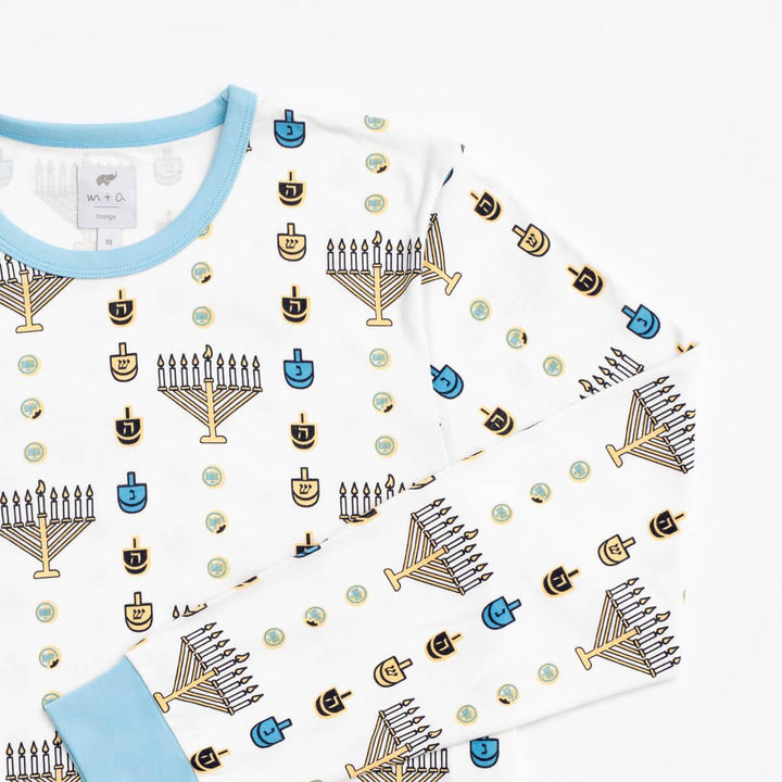 Adult Two-Piece Pajamas - Happy Hanukkah