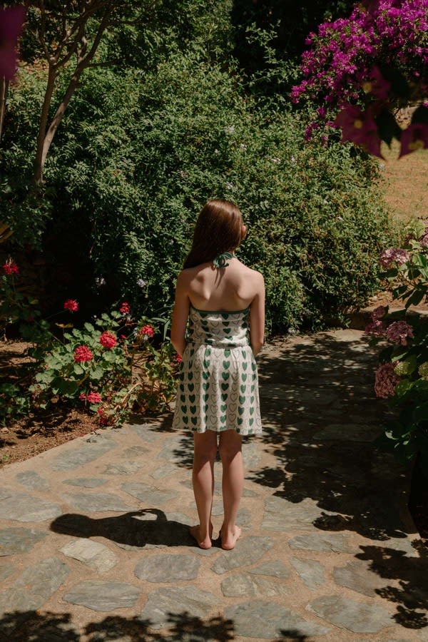 Jupe Gina - Green Hearts