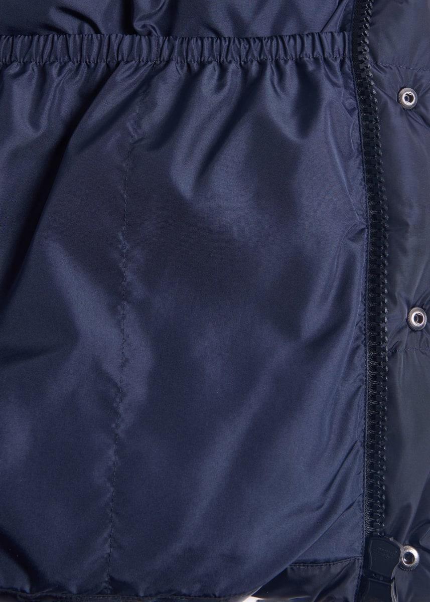 Hooded Puffer Vest - Navy